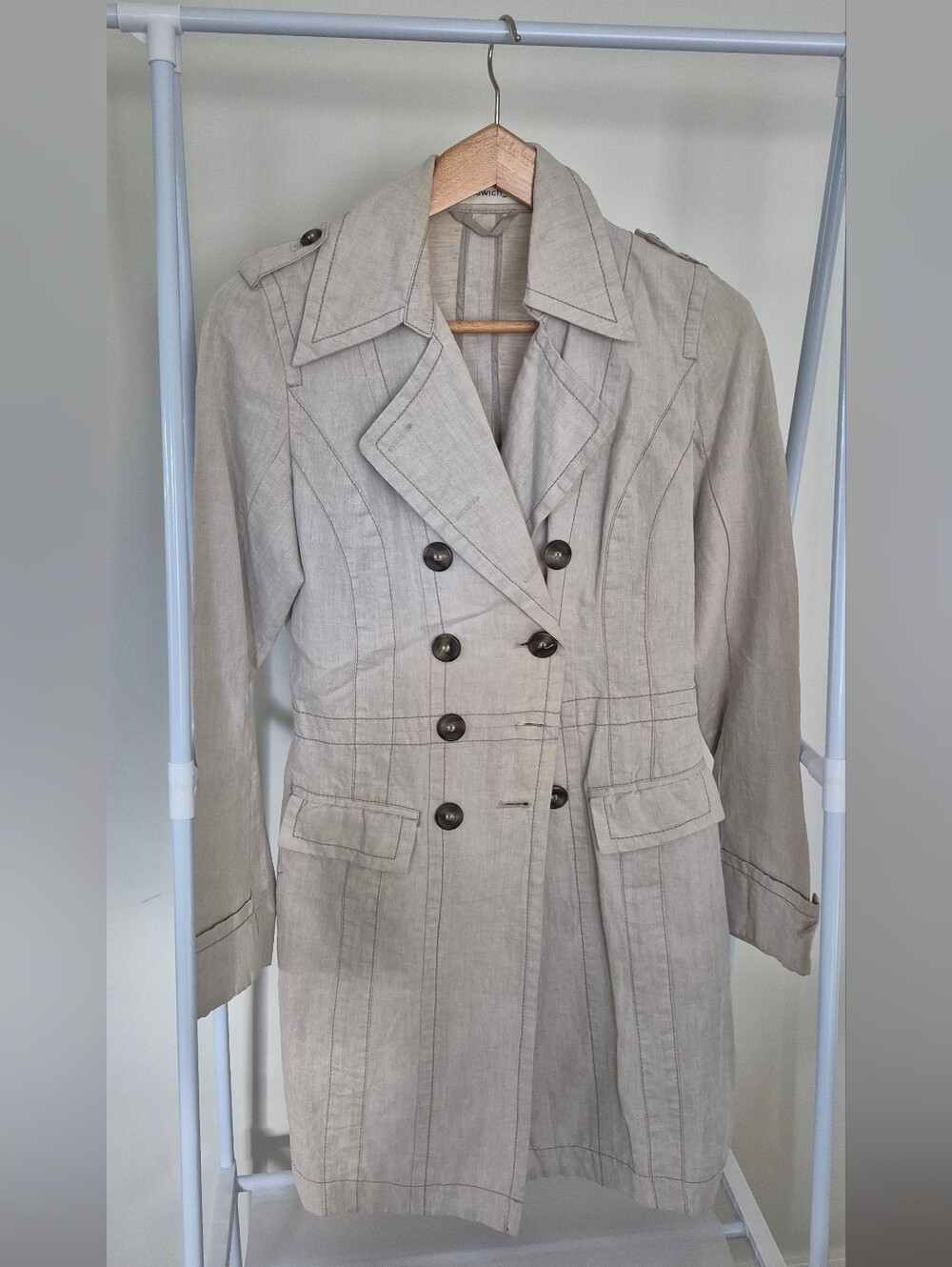 Sandwich Trench Coat